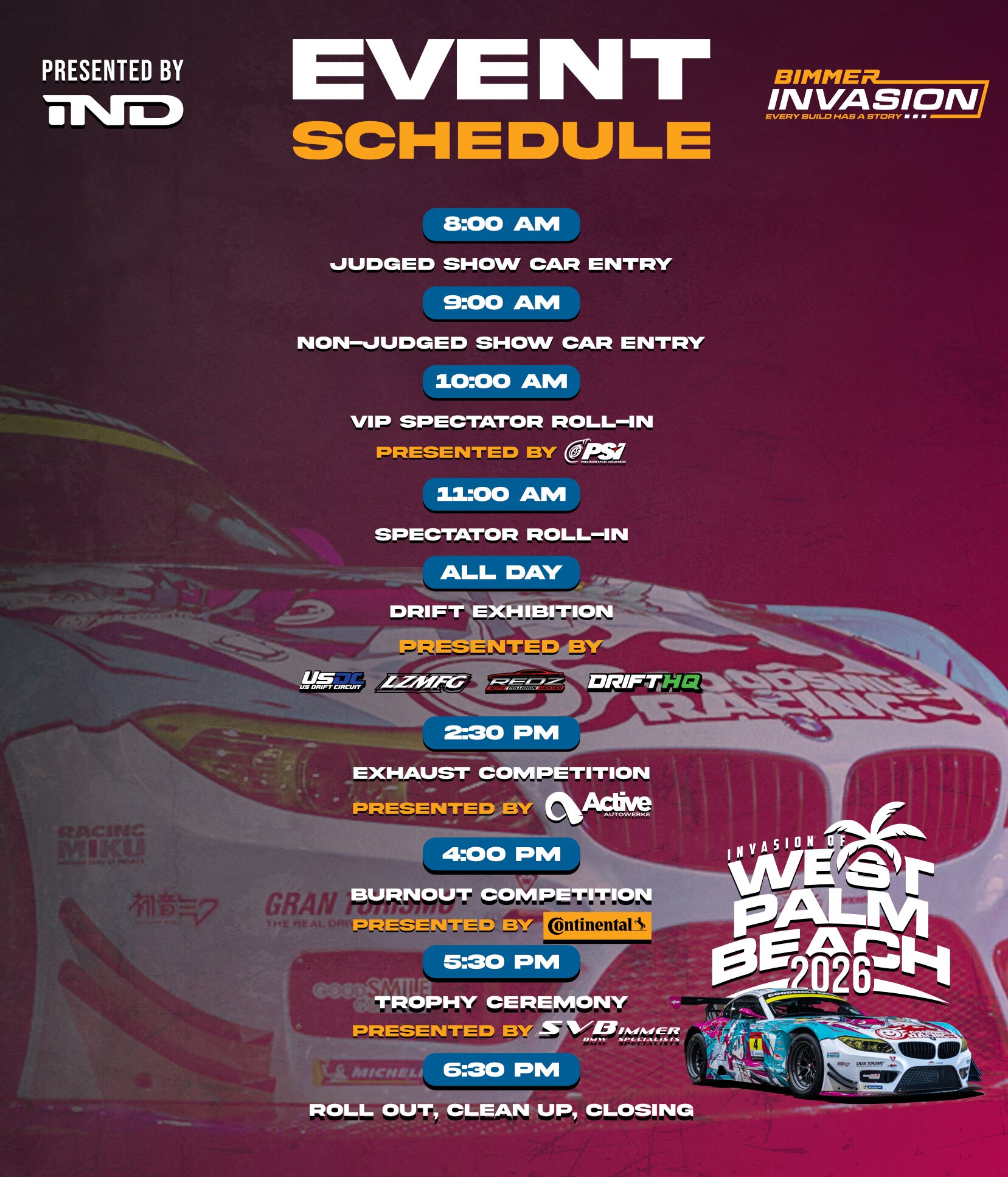 WPB 2026 Event Schedule 1